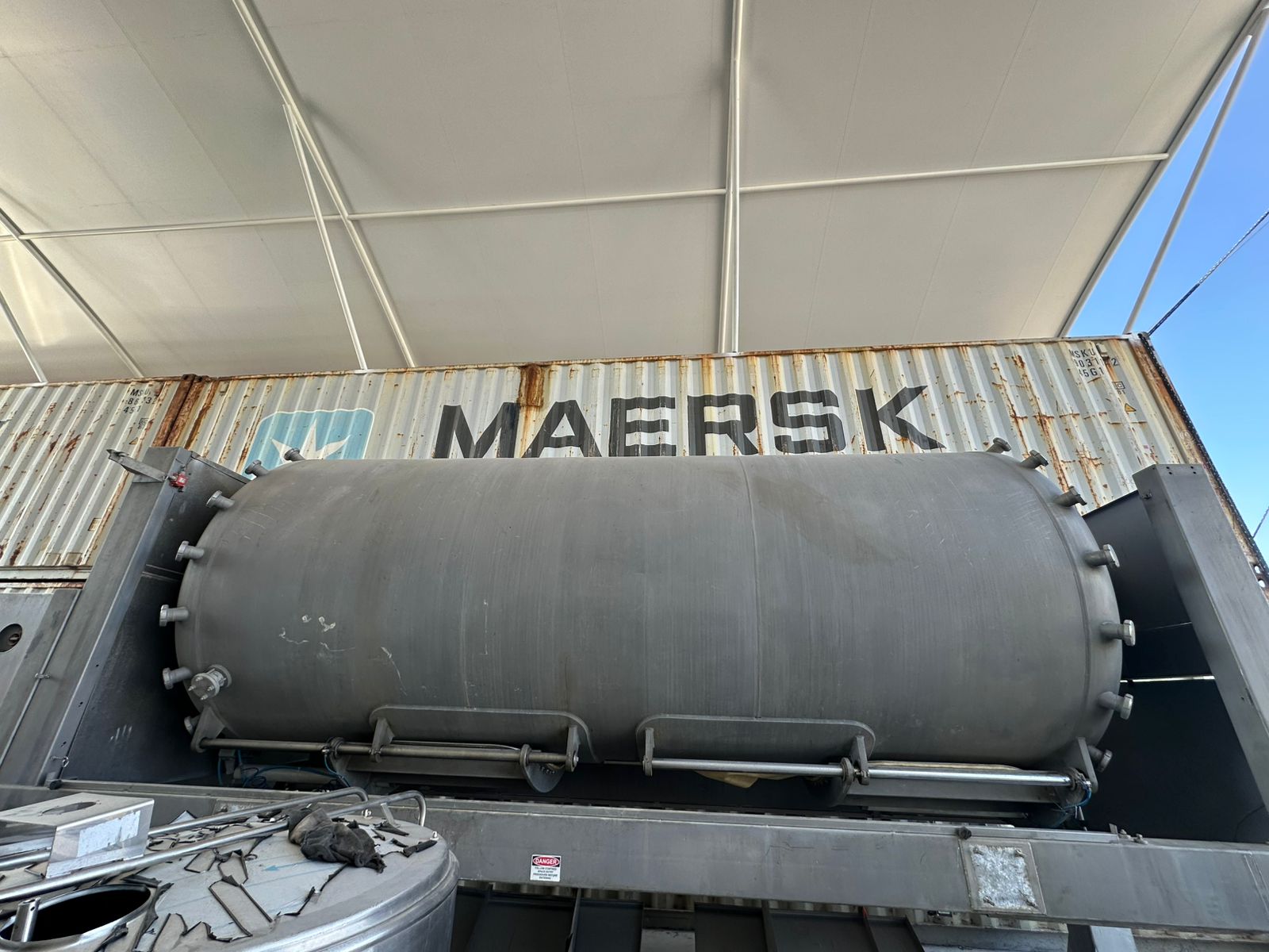 Prensa Industrial - Vista lateral